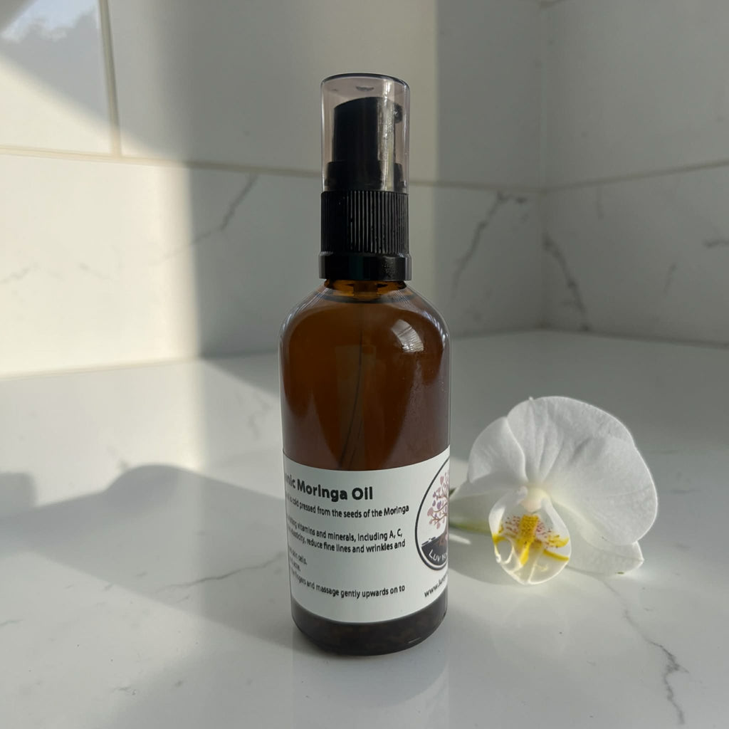 Organic Moringa Oil – Cold Pressed (100% Pure)