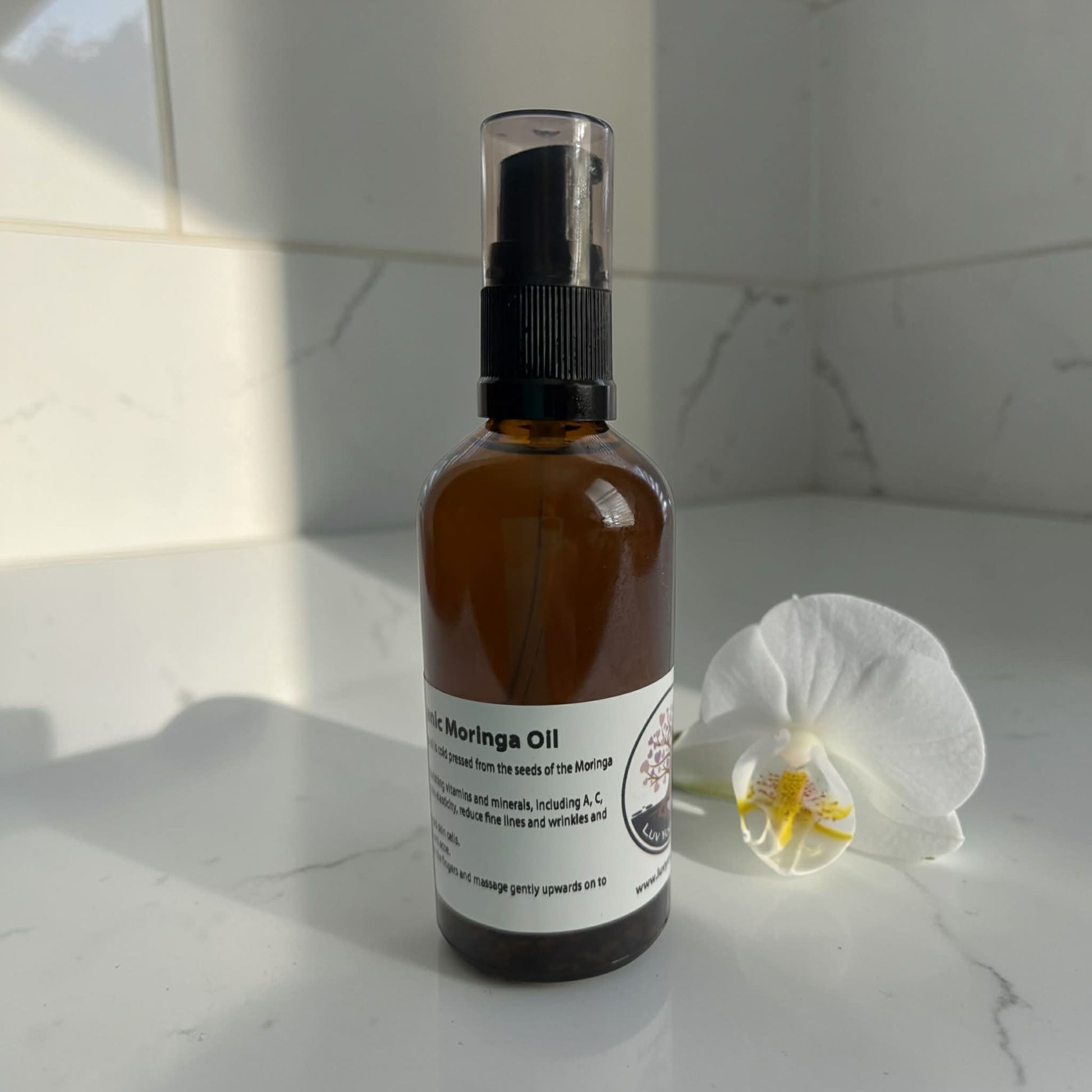 Organic Moringa Oil – Cold Pressed (100% Pure)