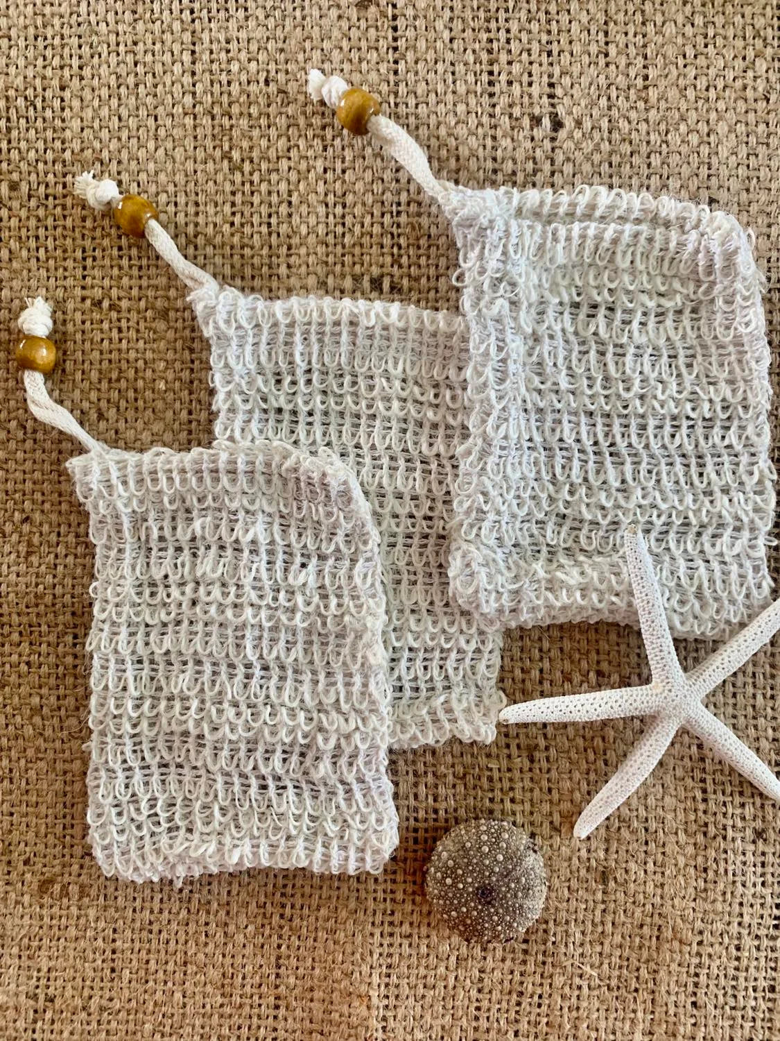 Sisal Soap Bag